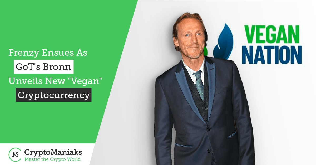 Frenzy Ensues As GoT's Bronn Unveils New "Vegan" Cryptocurrency